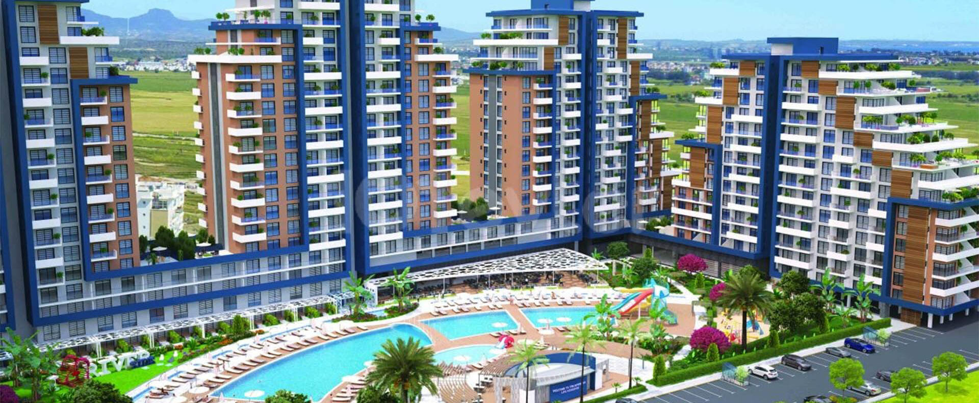 İskele'de Satılık 1+1 Residence Dairesi