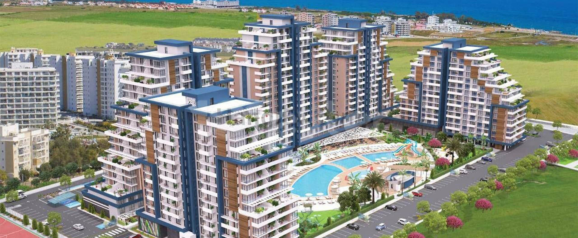 İskele'de Satılık 1+1 Residence Dairesi