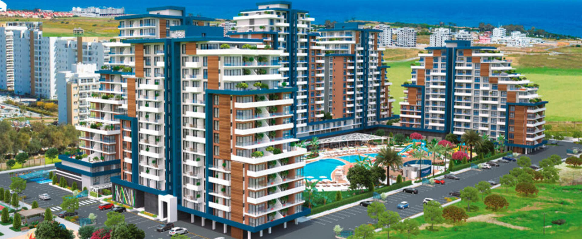İskele'de Satılık 1+1 Residence Dairesi