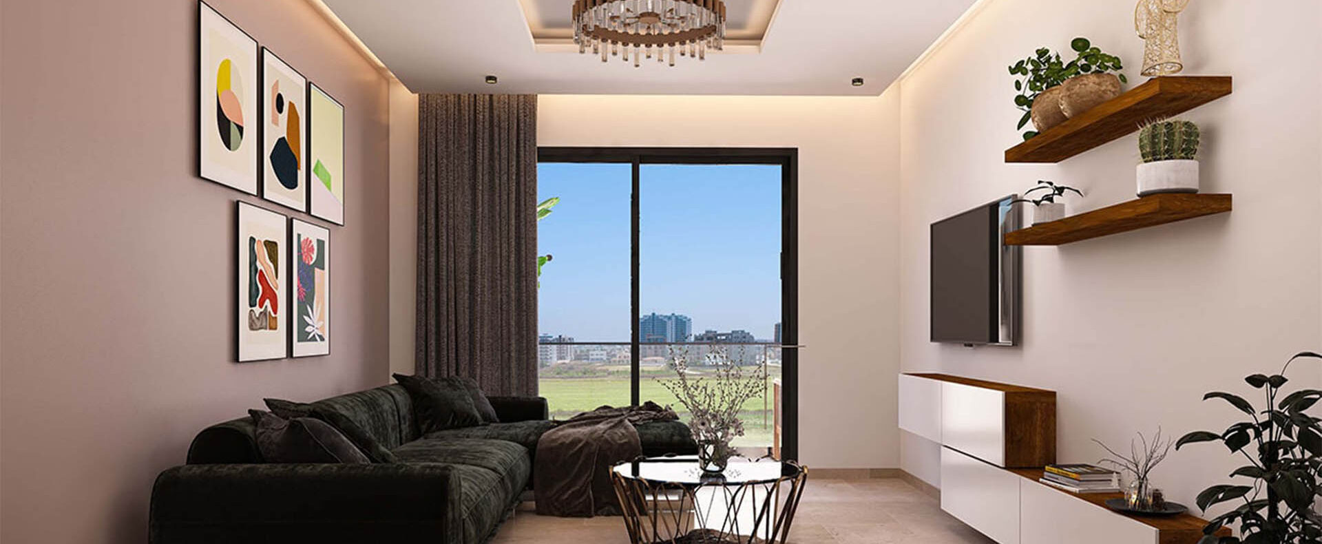 İskele'de Satılık 1+1 Residence Dairesi