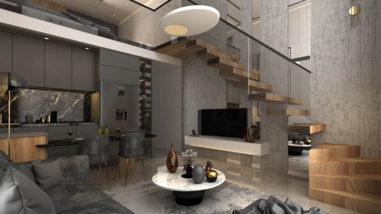 2+1 Loft Daire - Capensis Projesi, Yeniboğaziçi, Kıbrıs