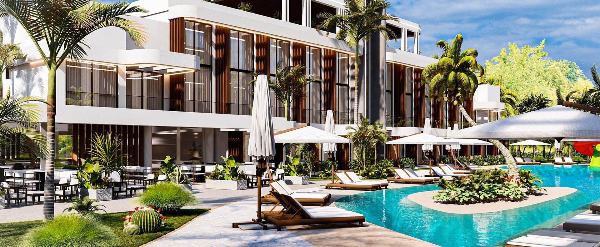 Kıbrıs Site İçinde Denize Yakın Satılık Stüdyo Daire