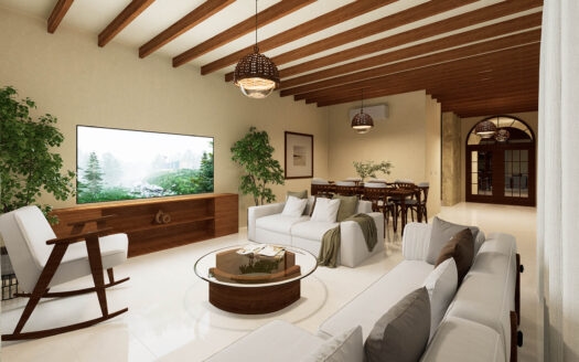 Ozanköy’de Cratos Otel’e Yürüme Mesafesinde Özel Tasarım Villa