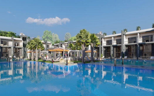 Site İçerisinde, Döviz Kira Getirili, Yatırım ve Tatile Uygun 1+1 Loft Daire