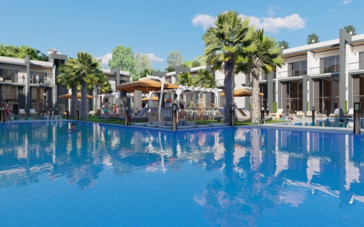 Site İçerisinde, Döviz Kira Getirili, Yatırım ve Tatile Uygun 1+1 Loft Daire