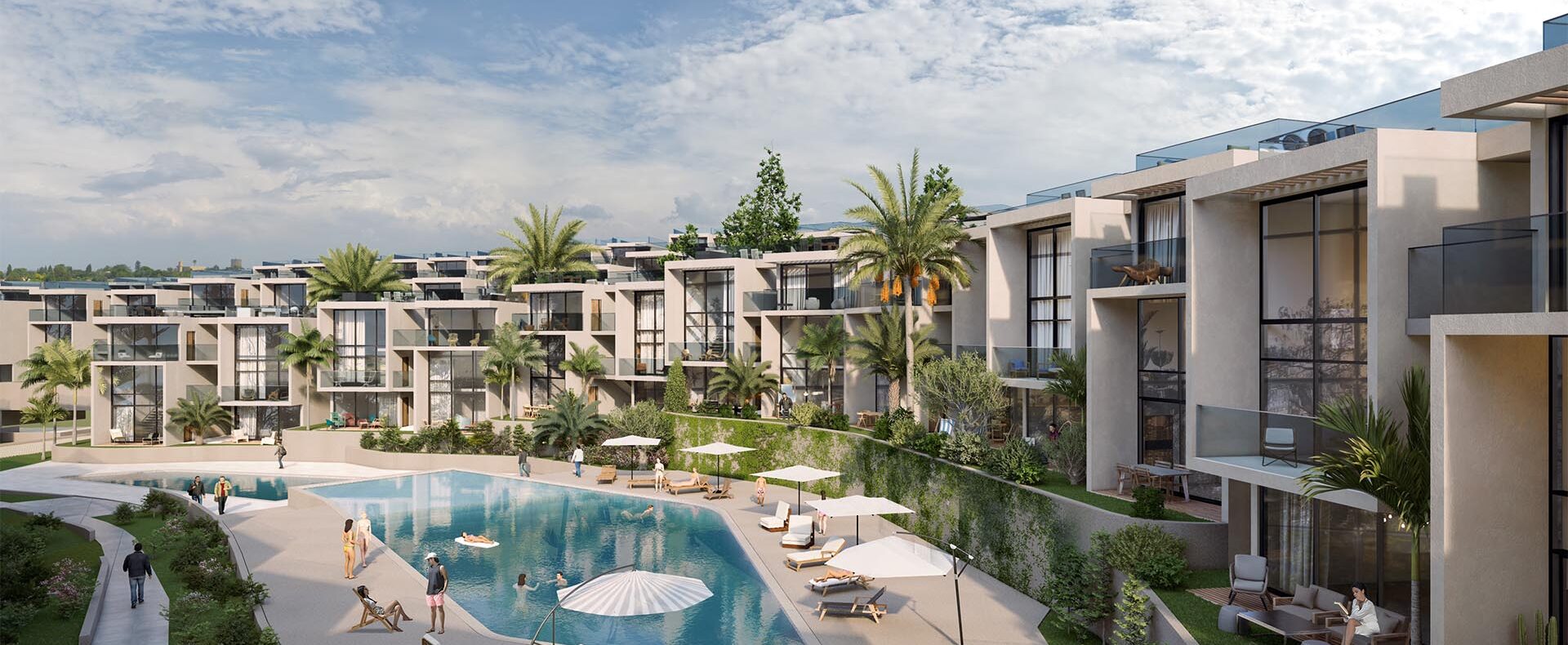 Girne Esentepe Satılık Penthouse Stüdyo Daire