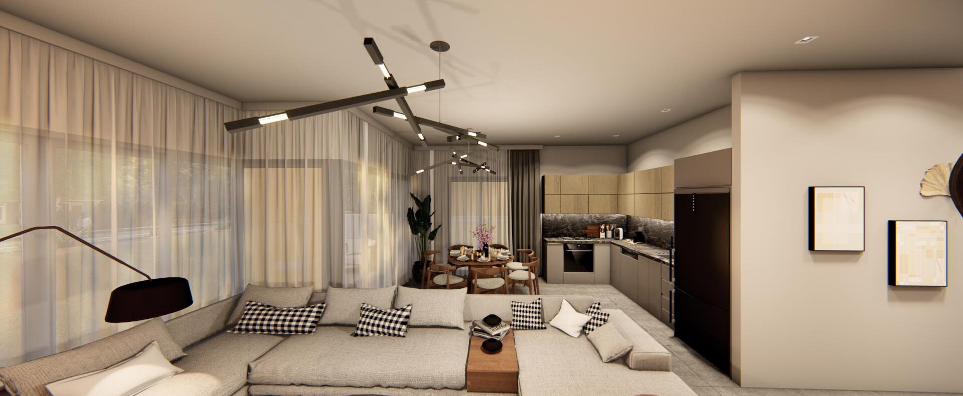 Girne Doğanköy Satılık 3 Oda 1 Salon Daireler