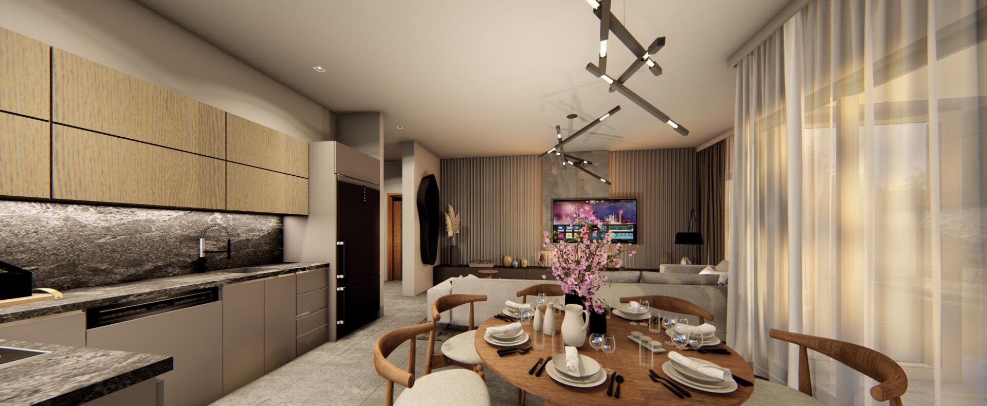 Girne Doğanköy Satılık 3 Oda 1 Salon Daireler