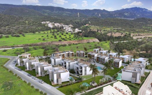 Girne Bahçeli’de Satılık 1+1 Teraslı Daireler