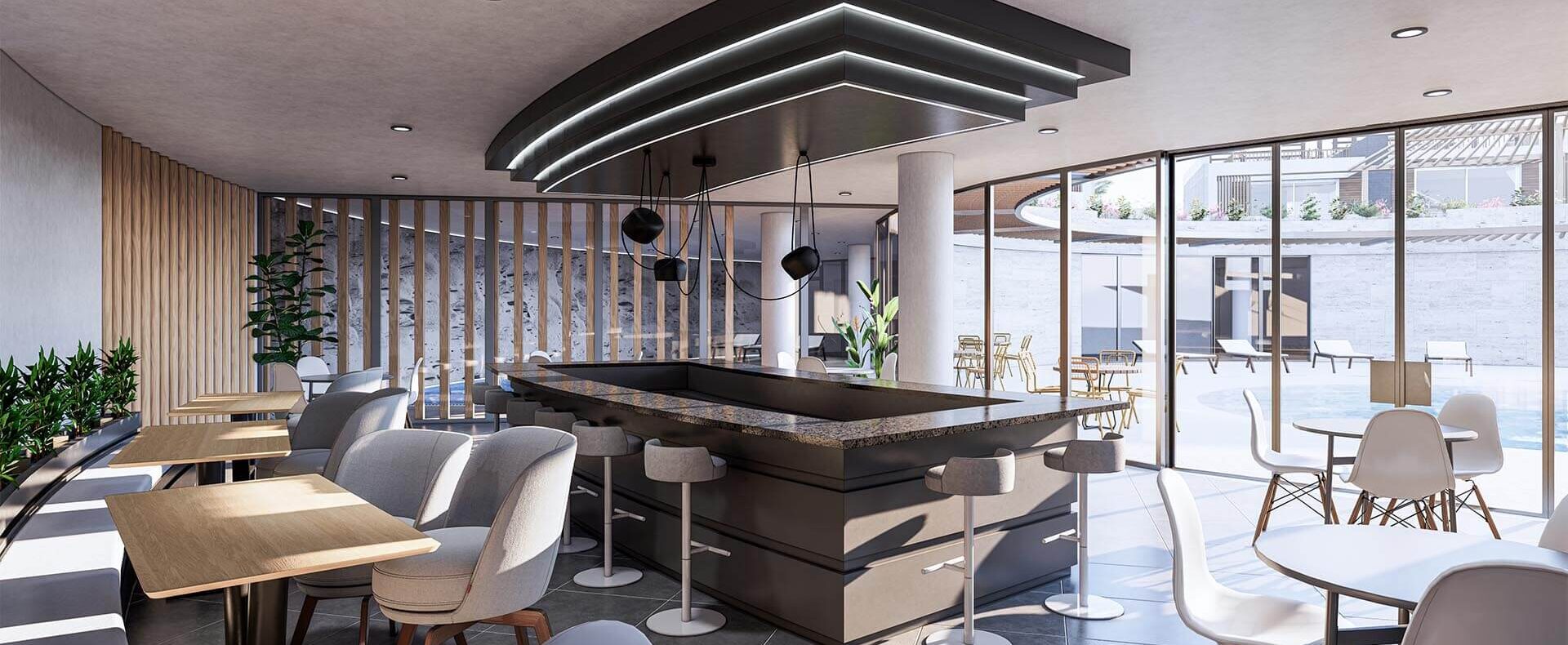 Girne Bahçeli Satılık 1+1 Daire Site İçinde