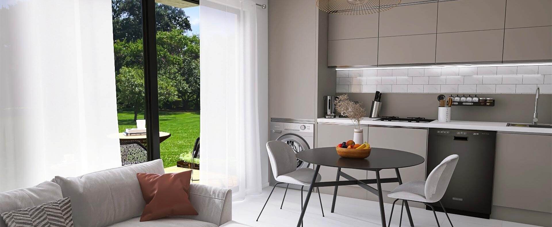 Girne Bahçeli Satılık 1+1 Daireler