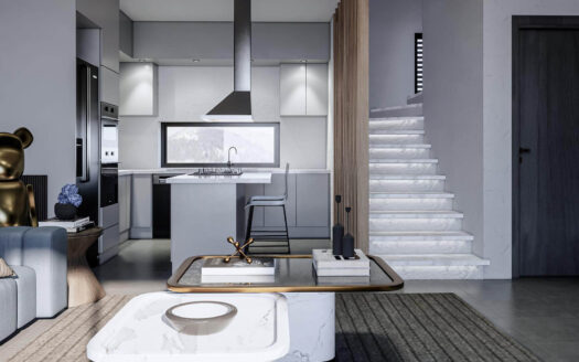 Girne Bahçeli’de Özel Havuz Seçenekli 2+1 Dubleks Villalar