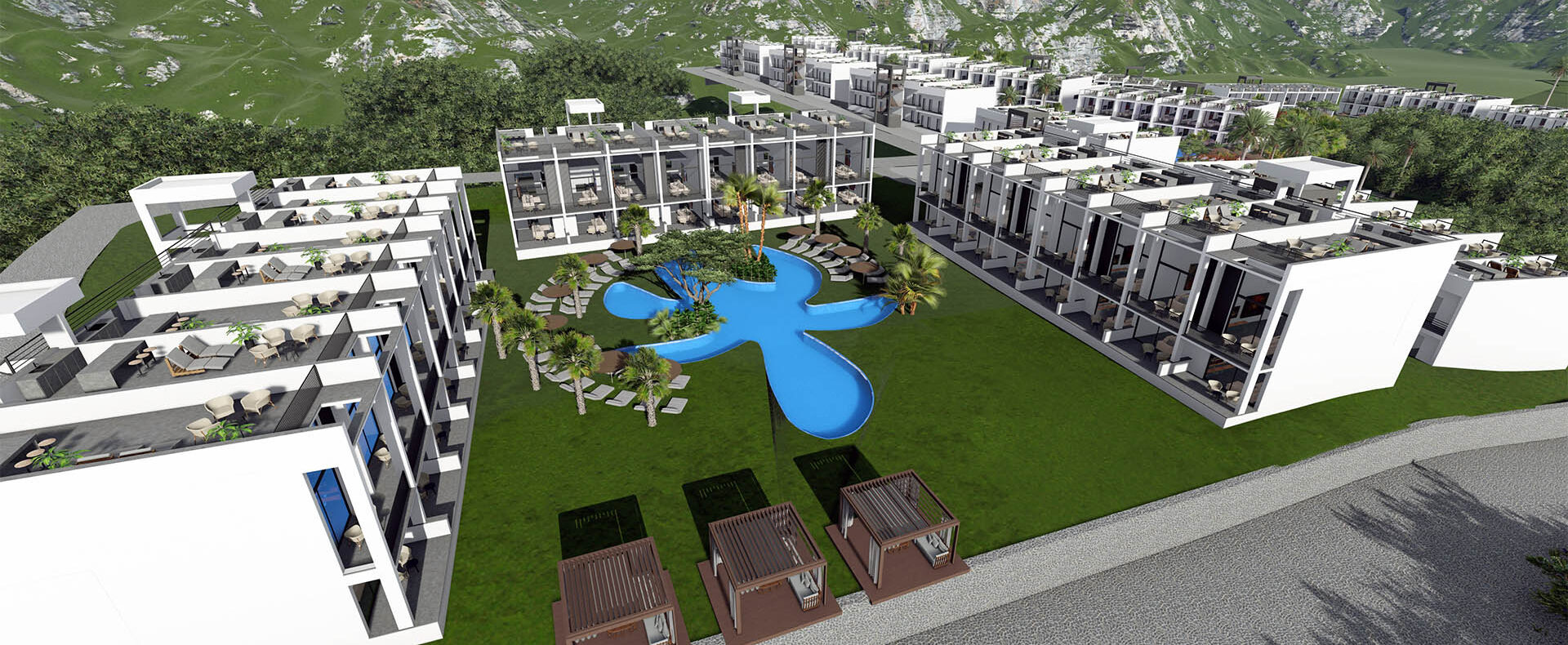 Girne Esentepe'de Satılık Stüdyo Daire