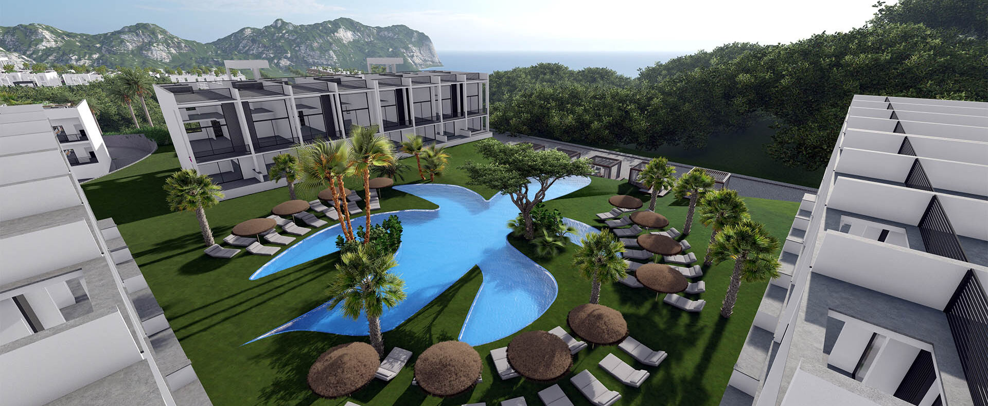 Girne Esentepe'de Satılık Stüdyo Daire