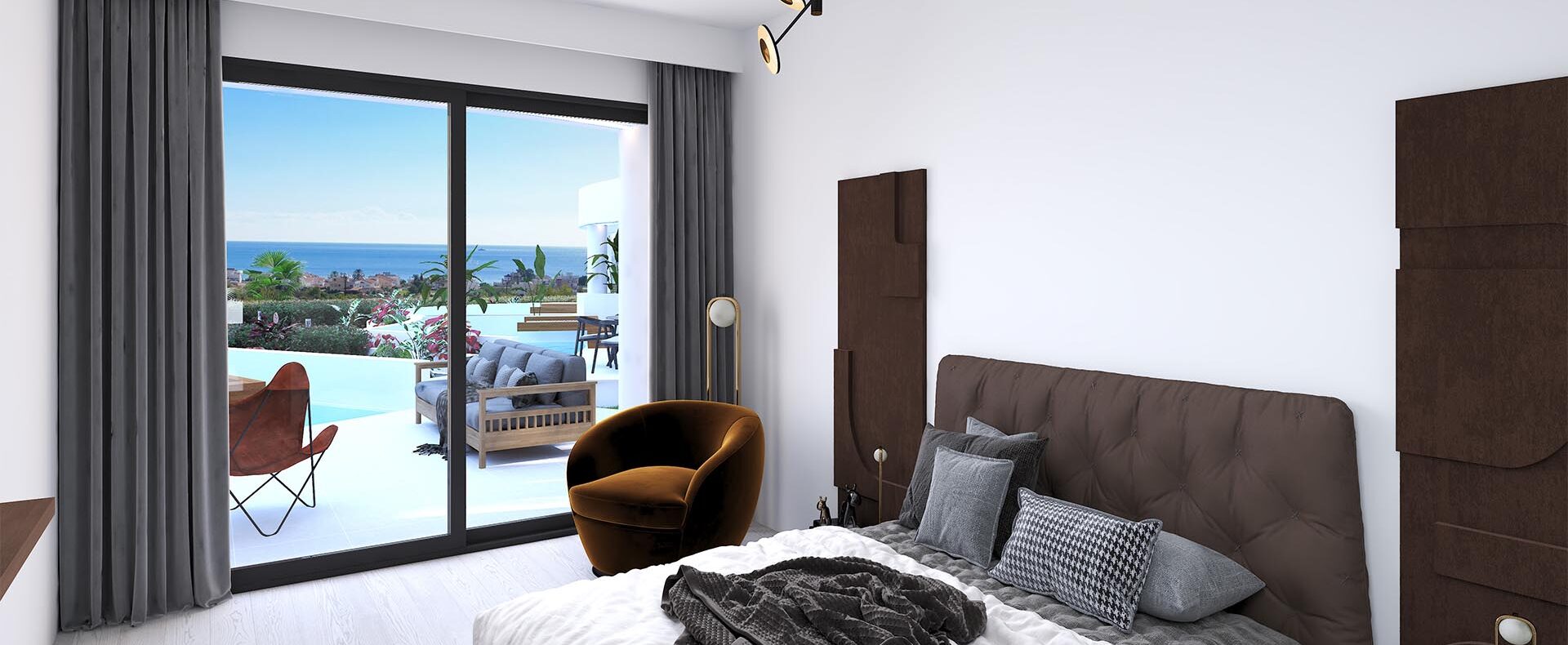 İskele Boğaz Deniz Manzaralı Satılık Daire