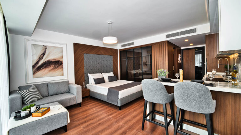 Kıbrıs İskele Grand Sapphire Projesi Satılık Stüdyo Daire