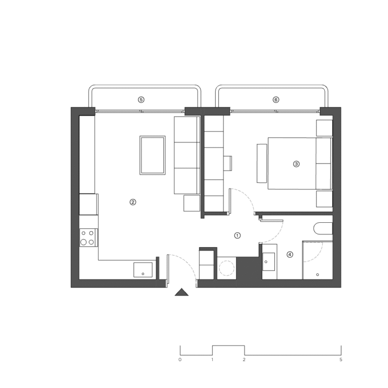 Neo Terra Daire Planı Birinci Kat