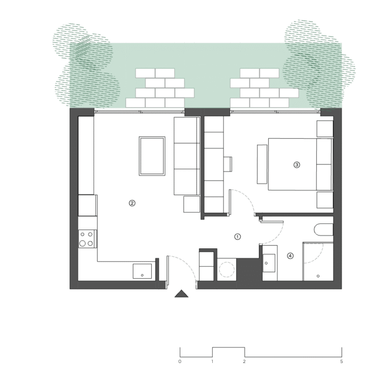 Neo Terra Daire Planı Zemin Kat