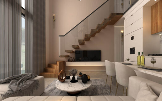 Yeniboğaziçi’nde Satılık 2+1 Penthouse Loft Daire